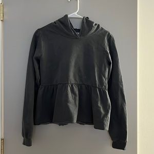 NWOT Women’s Maurices Gray Hooded Sweatshirt Size S